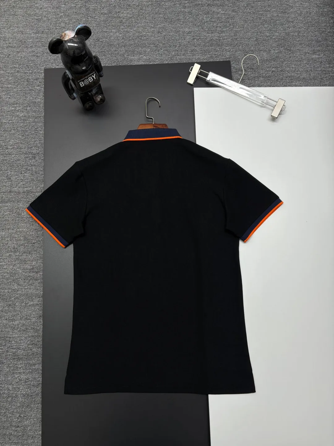 HERMES New Arrival Polo Same Style 210 ， Factory New Arrival Versatile : Black White Royal Blue Size：M-XXXL